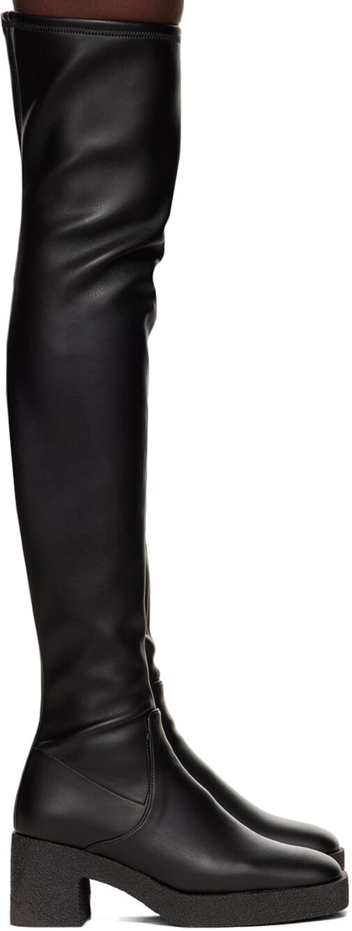 Staud Tall Black Cy Boots Size 36 EU / 6 US